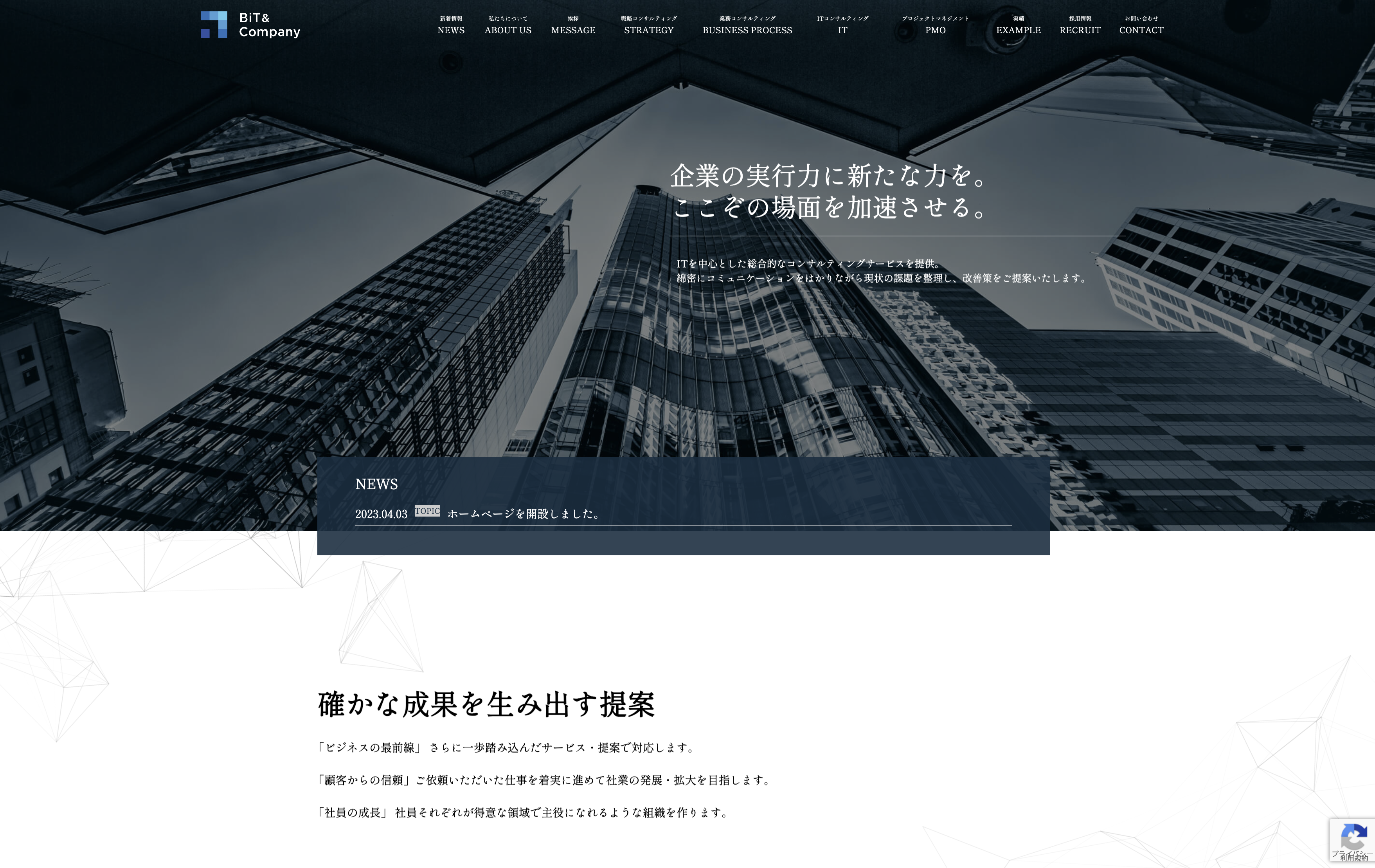 株式会社BiT & Companyの株式会社BiT＆Company:ECサイト構築サービス